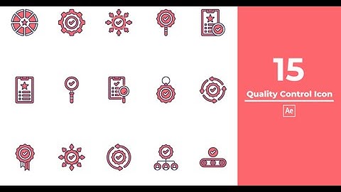 Quality Control Icon After Effects | After Effects template - Envato elements