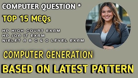 Top most repeated computer question l HP JOA IT EXAM ♥️🫀