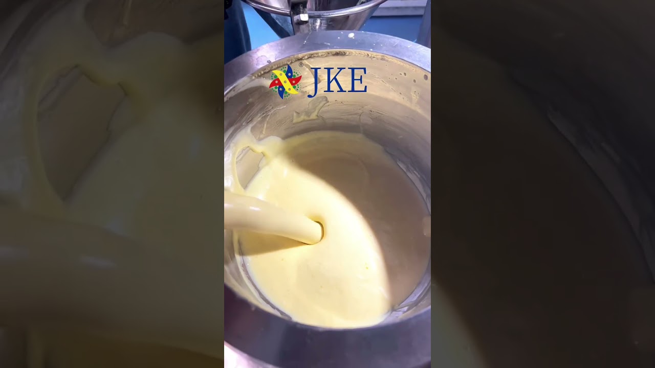 JPS vacuum homogenizer make mustard sauce with mustard seeds 