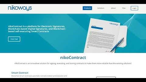 Electronic Signature - Sign Contract