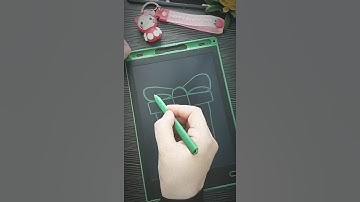 Draw a gift in a simple way on the smart board✍️#shorts #short #smartboard