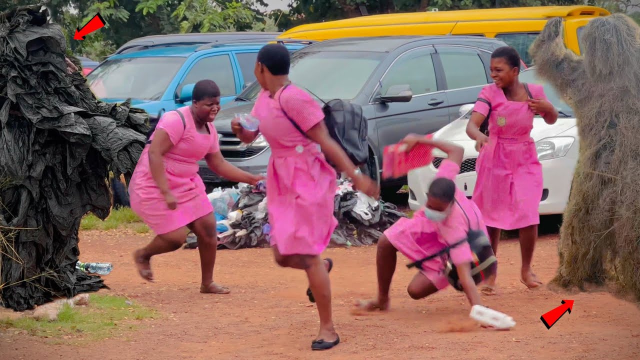 They will remember Her FALL for life! |Bushman Prank| Scaring People!!!