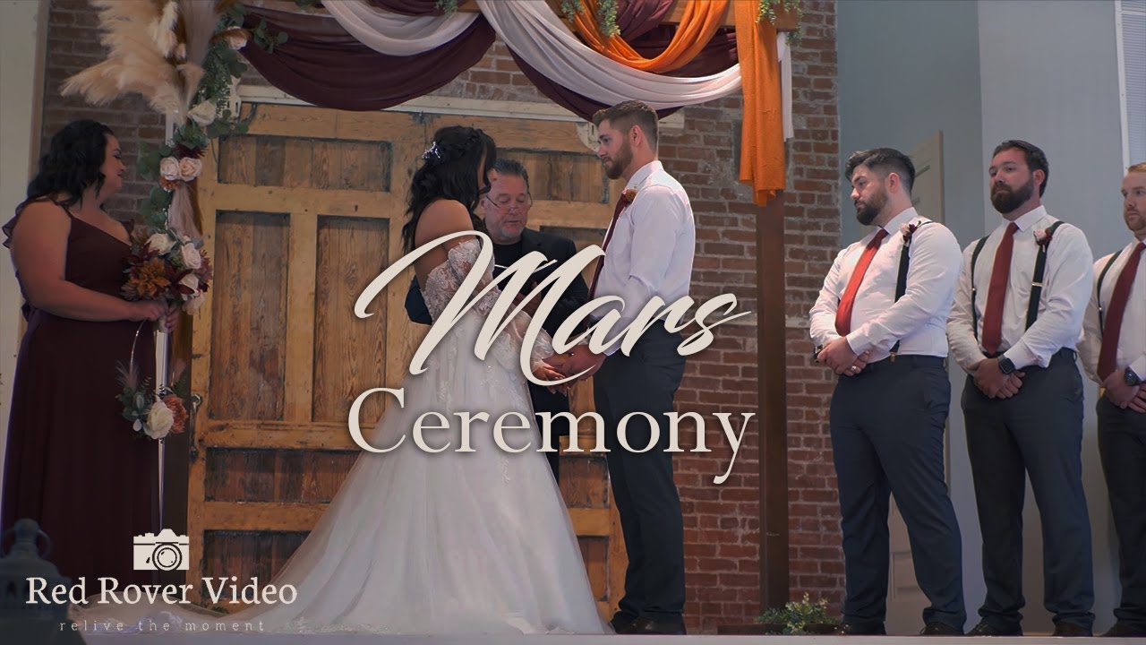 Ashley and Josh Mars Ceremony