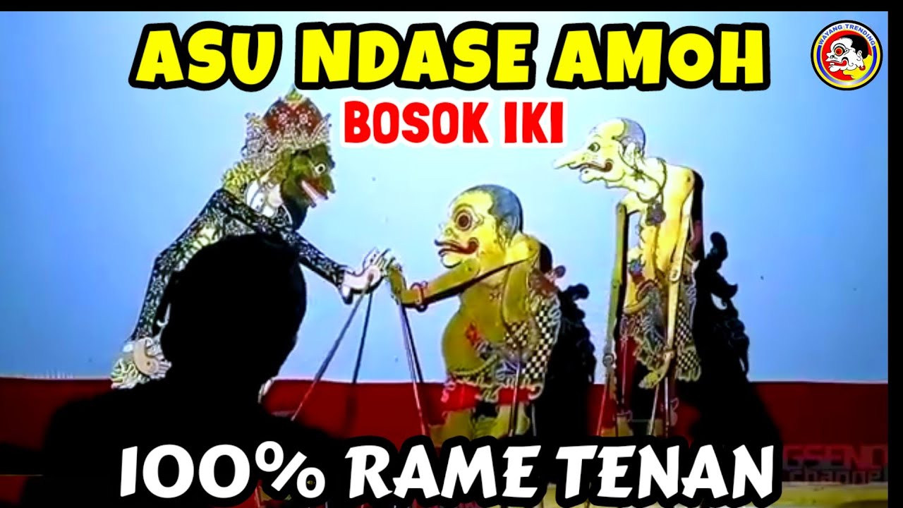 Wayang kulit lucu Dalang Seno Nugroho 