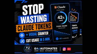Stop Wasting Claude Tokens — Add a Visual Counter + Cut Usage in 5 Minutes