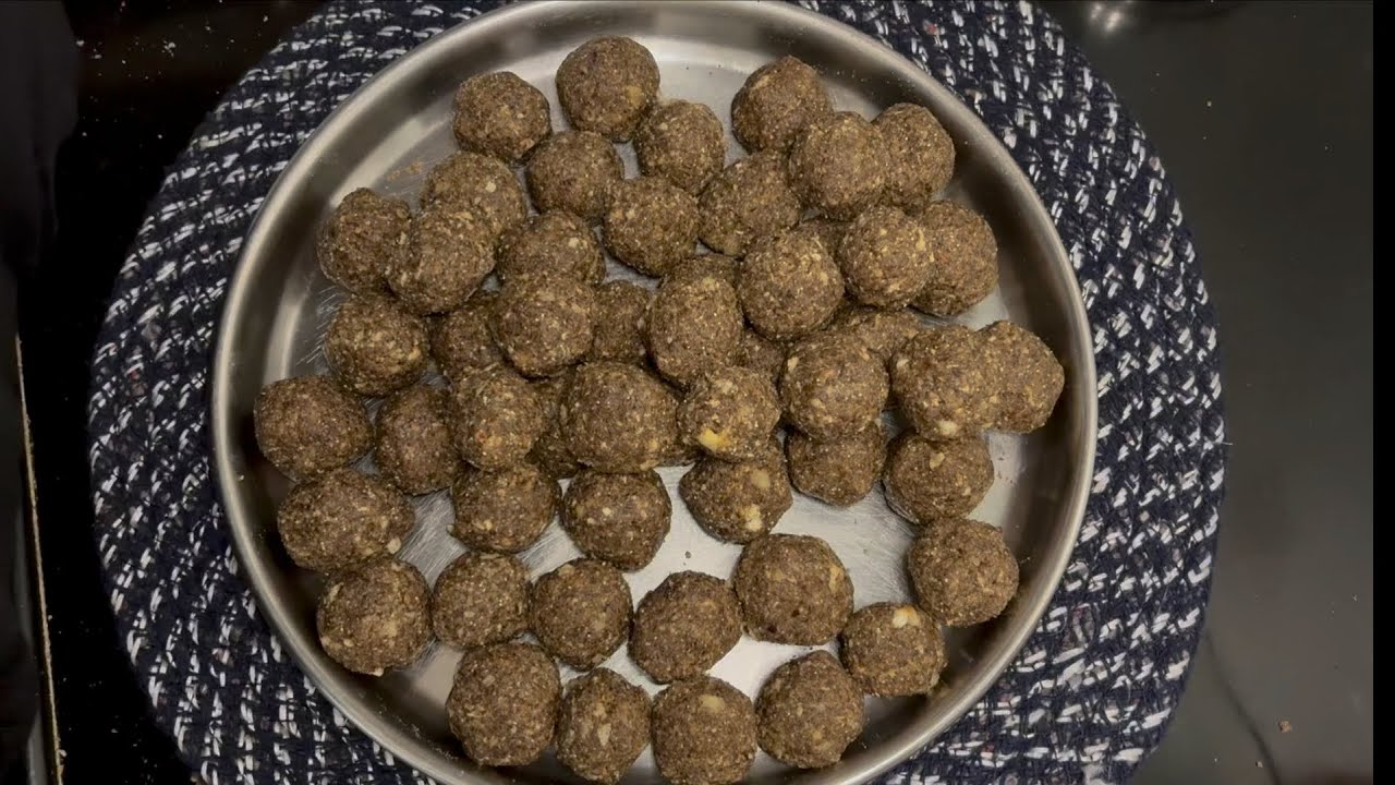 Alsi Ladoo Recipe | How To Make Alsi Ladoo Recipe 