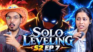 Solo Leveling Season 2 Ep 7 Reaction 🔥 “LET'S SEE HOW FAR I CAN GO!” 😱