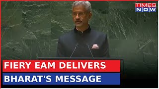 Jaishankar's Fiery UNGA Speech Delivers Bharat's Message| What EAM Said On Global Good Vs Interests