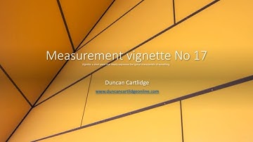 Measurement vignette No 17; Taking off quantities for substructures using bored piling.