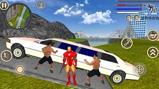 Iron Rope Hero Vice Town City Crime Simulator #19 - Android Gameplay screenshot 5
