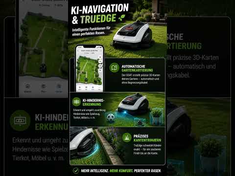 ECOVACS GOAT O1200 LiDAR PRO Test – Mähroboter ohne Begrenzungskabel wirklich sinnvoll? Video
