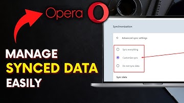 How to Manage Synced Data in Opera Browser 2025?