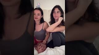 Pretty Girl 😍 Two Friends Bed Soft Sheets Live Tango Vlog Bigolive Stream Periscope 💝 screenshot 1