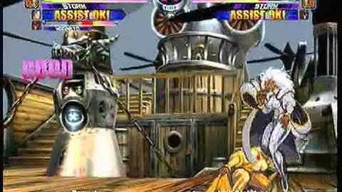 MvC2 Online (360): Brett (MSP) vs NWH Backstage (MSP) 1 .:6.24.10:.