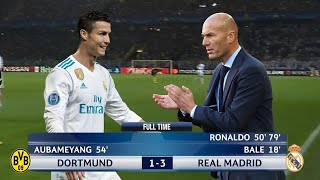Zinedine Zidane Will Never Forget Cristiano Ronaldos Performance In This Match