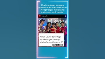 SRIDEVI, EBY, AFAN AKAN MAIN SINETRON BERSAMA BASMALAH DAN RADEN RAKHA !!!!