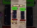 OnePlus 12R vs Google Pixel 8A Battery Drain Test #oneplus12r #googlepixel8a #batterydrain #shorts