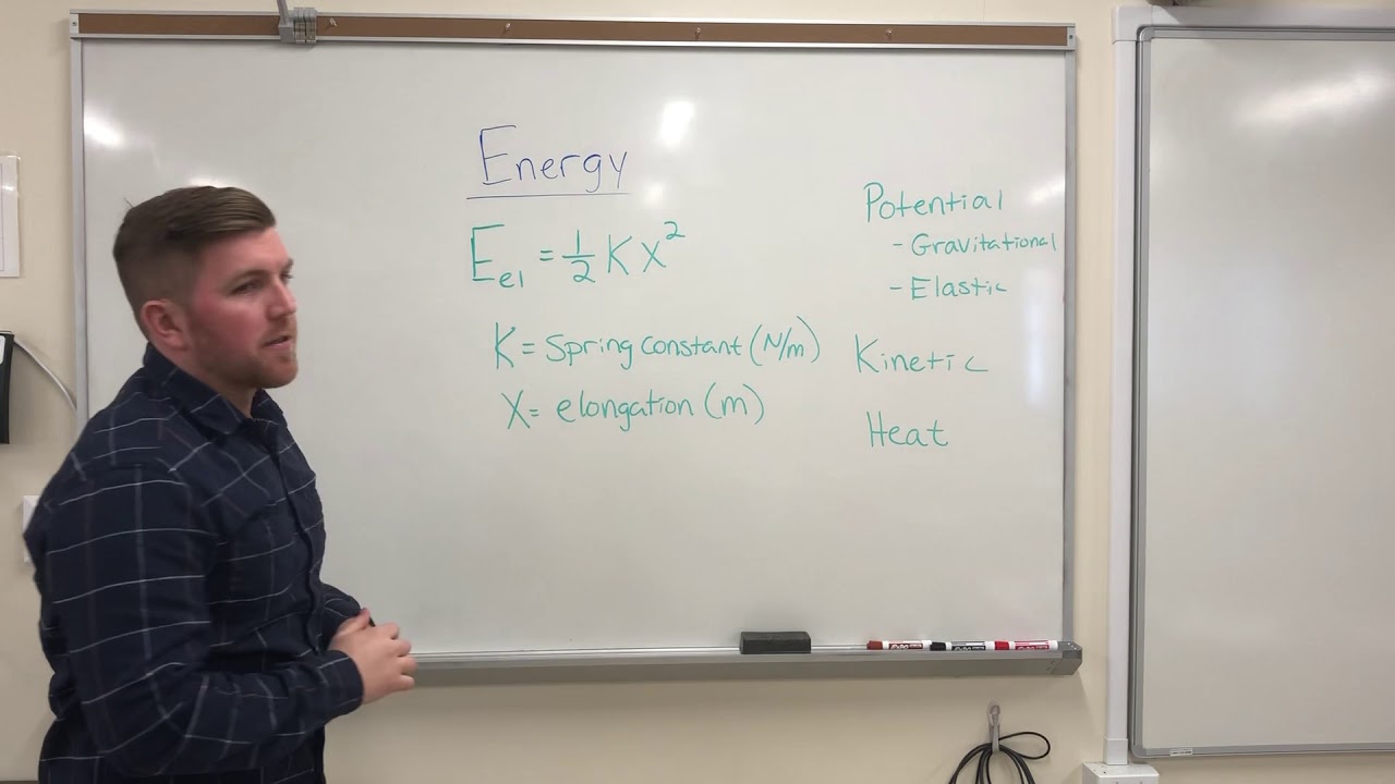 Mr. Viola Math Mr Viola’s Physics Classroom: Energy Review - YouTube