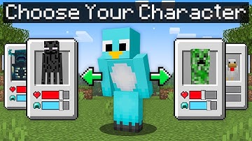 Minecraft Pick Your Character