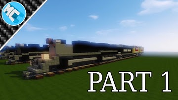 Minecraft: PART 1 of How to Build a Steam Locomotive (UP Big Boy 4014)