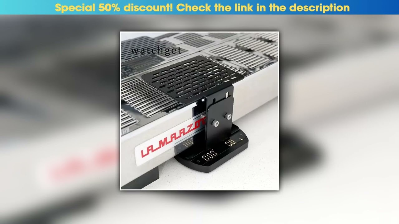 Exclusive Coffee Weighing Rack Stainless Steel Coffee Scales Holder Espresso Machine Electronic Sca