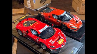 BBR Models 296 GT3 vs BBR Competition Models 296 GT3 Ferrari 296 Gt3 Diecast