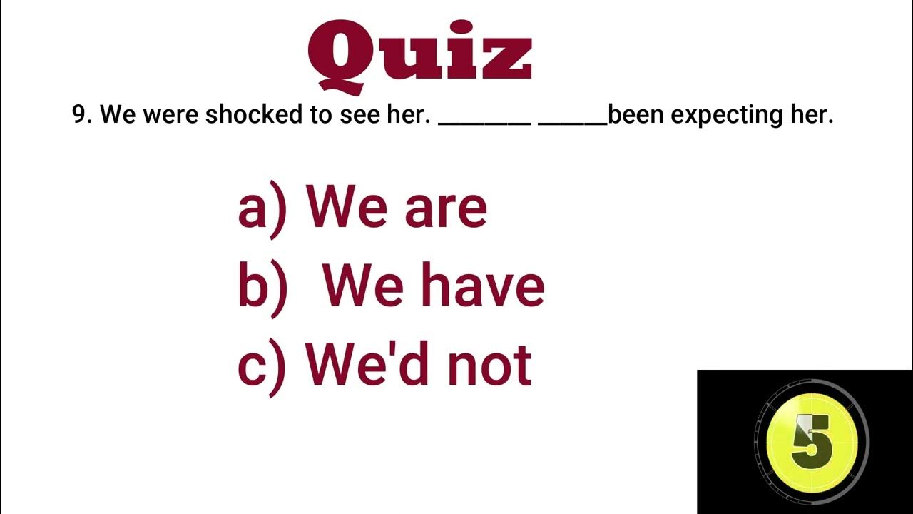Quiz 9