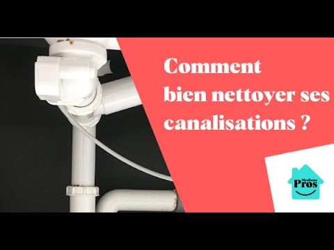 Nettoyer les canalisations sans produits chimiques