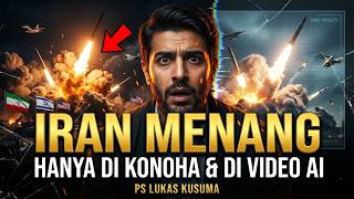 IRAN WINS - ONLY IN KONOHA & ON AI VIDEO || Ps Lukas Kusuma #war #iran #israel #viralvideo