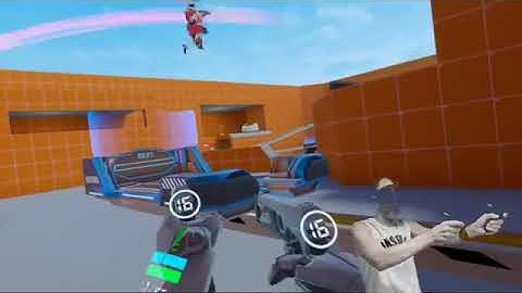 The Academy - Oculus Quest - HYPER DASH - VR Future Sport - PAYLOAD GAMEPLAY