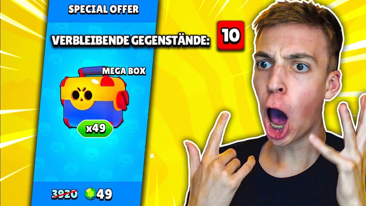 Unmoglich 98 Rabatt Bei Diesem Angebot 1 Mega Box 1 Gem Brawl Stars Deutsch Youtube - brawl star tägliche angebote