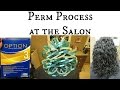 Getting a Spiral Perm at the Salon