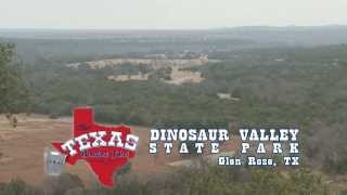 In glen rose, we visit a historic state park with prehistoric tracks!