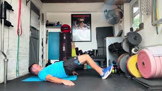 Supine Hamstring Walk Outs Wealth