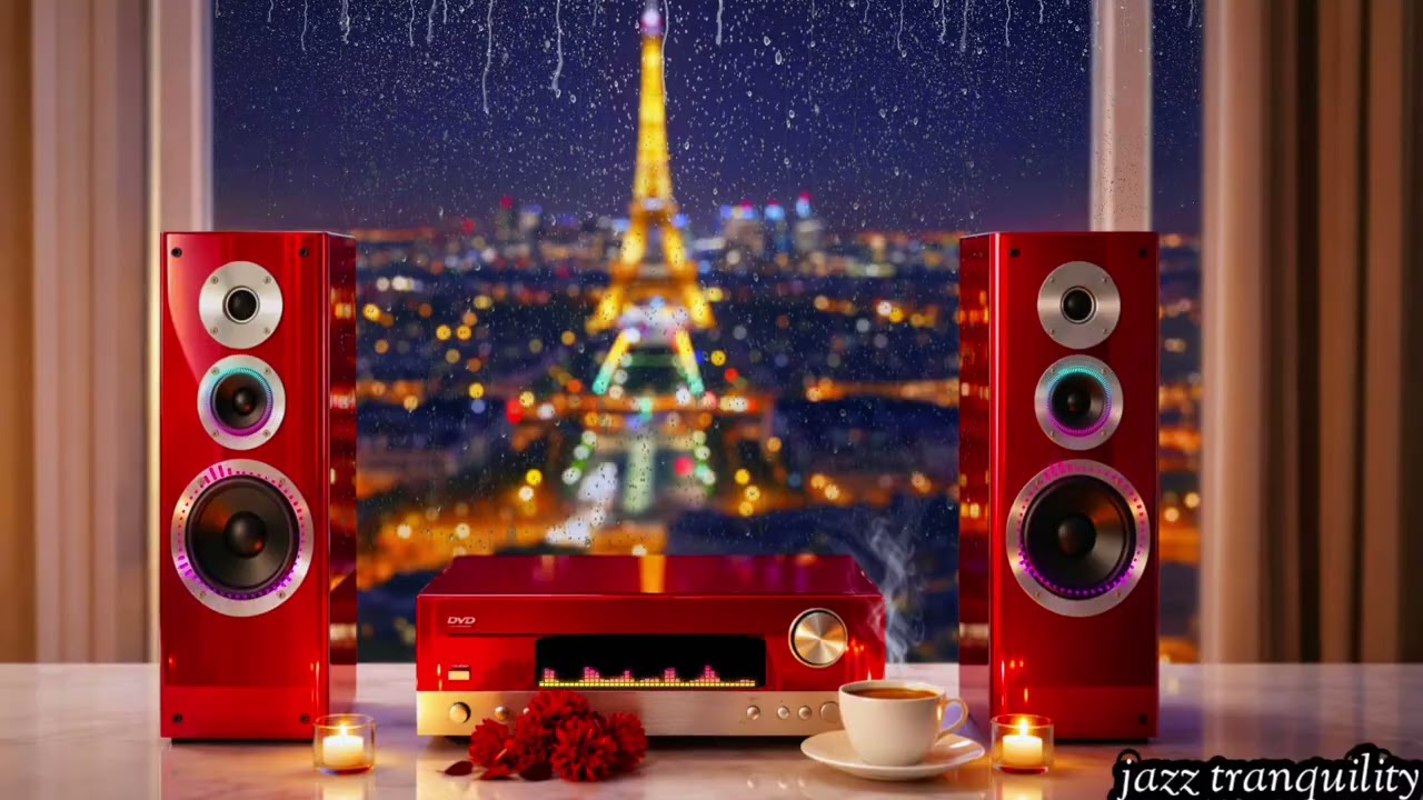 Smooth Soul R&B Jazz Nights  Soft City Lights Ambience