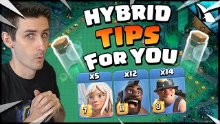 TIPS to IMPROVE your HYBRID Attack in Clash of Clans! screenshot 4