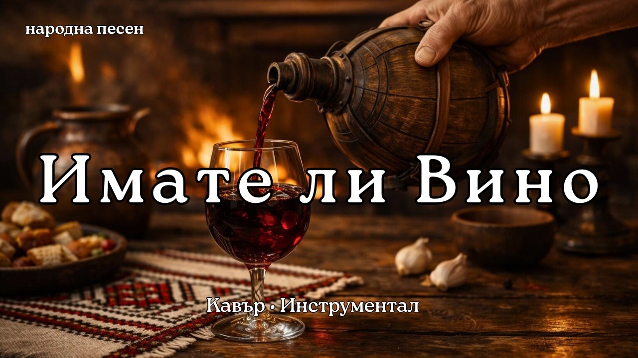 Имате ли вино | Българска народна песен | Кавър (Инструментал)  🇧🇬