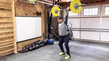 Hang Power Clean + Push Jerk