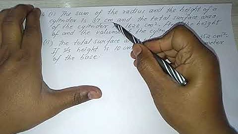 MENSURATION ICSE CLASS X 17.1 Q14