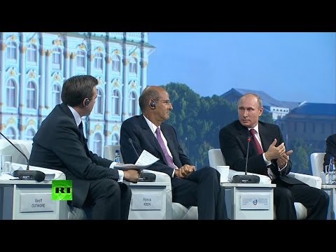 Прямая трансляция выступления Путина на пленарном заседании в рамках ПМЭФ