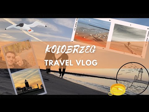 KOŁOBRZEG TRAVEL VLOG//SEA SIDE OF POLAND//FALL IS BEAUTIFUL//BALTIC SEA|| Oct 2022