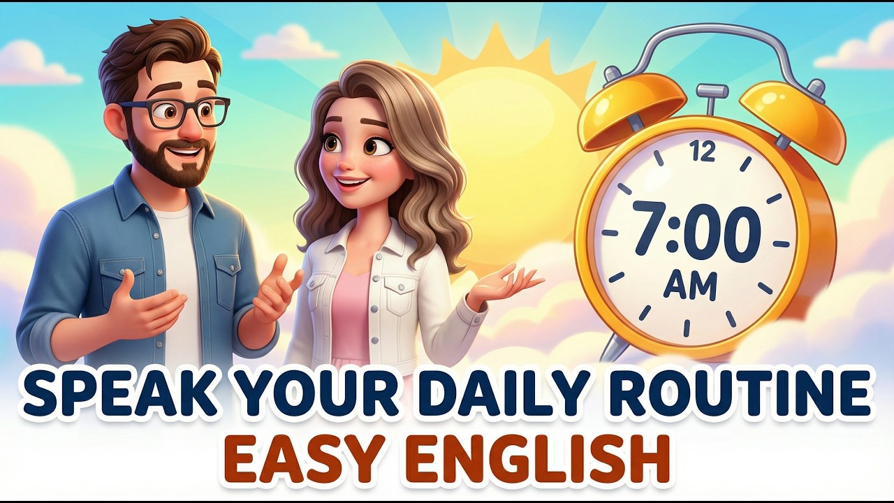 Daily English Conversation Practice | Learn How To Talk About Your Day ...