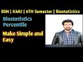 BSN | Biostats Percentile | KMU | 6th Semester | UHS #biostatistics #nursinglecture #nursing