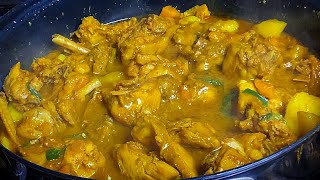 Curried Chicken, flavorful & Delicious