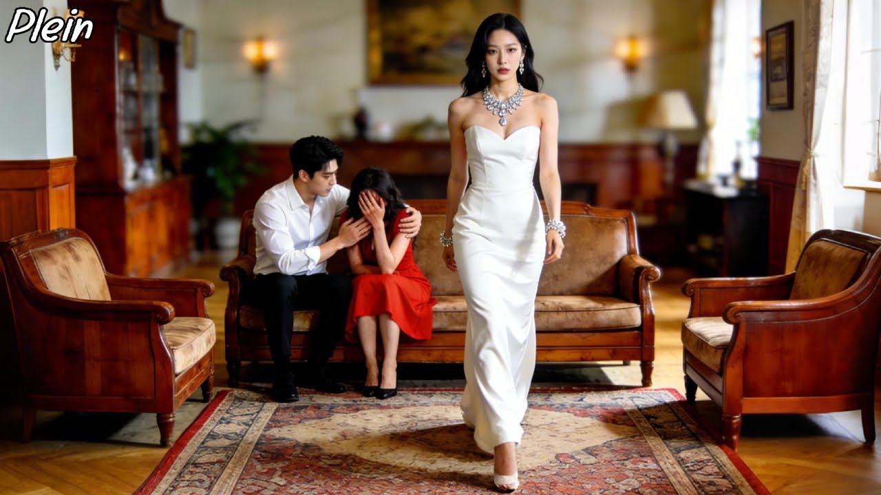 Le mari ramène sa maîtresse à la maison ; elle lui donne une gifle, ils réalisent leur faute.