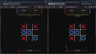Nakama multiplayer tic tac toe