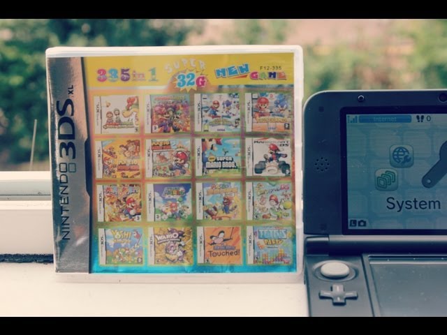 3DS、DSソフト 335 in 1 - Nintendo 3DS/DS Game - Unboxing & Review