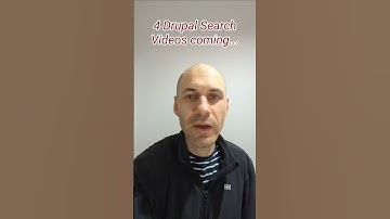 4 Drupal search videos coming... #drupal