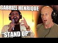 First time hearing Gabriel Henrique, &quot;Stand Up&quot; (Cover) Vocal ANALYSIS