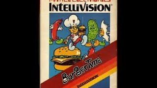 Intellivision BurgerTime Game Footage